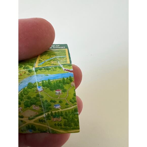 Seats and Car Map Calico Critters Seven Seater Car Van Blue Replacement Part - Picture 4 of 4